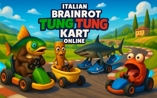 Image Italian Brainrot Tung Tung Kart Online